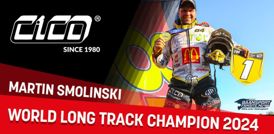 Martin Smolinski long track world champion for the third time!