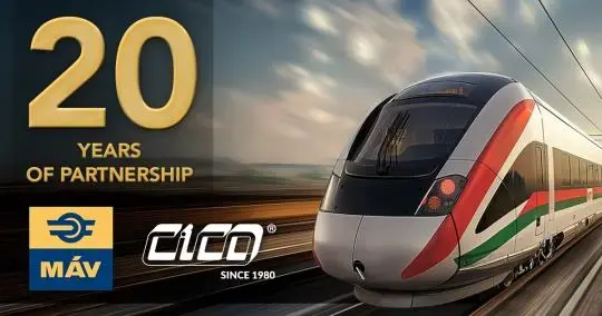 CICO® & MÁV - 20 Years of Partnership Driving the Future of Rail in Hungary