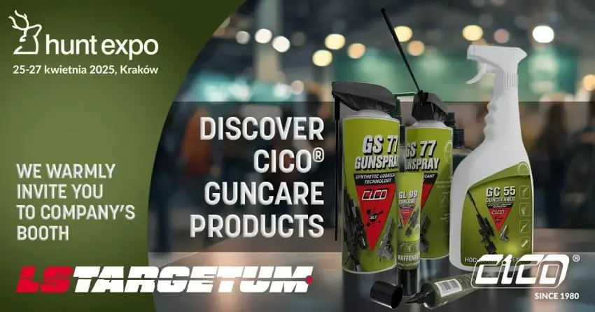 Discover GunCare - the CICO® firearm care line at Hunt Expo 2025!