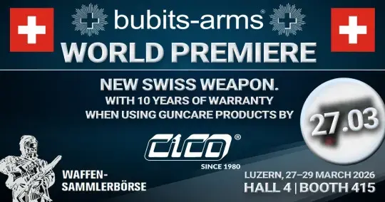 World premiere of a new Swiss firearm