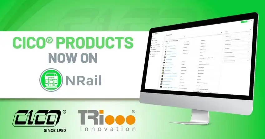 CICO® Products Now Available on the NRail Platform